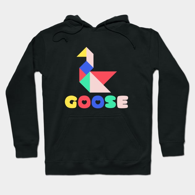 Origami Goose Hoodie by OnlyGeeses